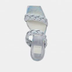DOLCEVITA SANDALS PAILY PRIDE SILVER IRIDESCENT STELLA