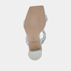 DOLCEVITA SANDALS PAILY PRIDE SILVER IRIDESCENT STELLA