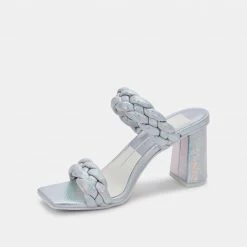 DOLCEVITA SANDALS PAILY PRIDE SILVER IRIDESCENT STELLA