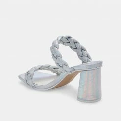 DOLCEVITA SANDALS PAILY PRIDE SILVER IRIDESCENT STELLA