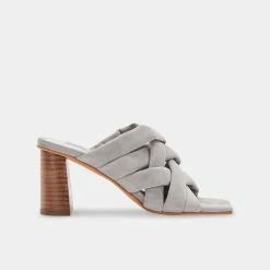 DOLCEVITA POIRA HEELS CHARCOAL SUEDE