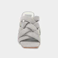 DOLCEVITA POIRA HEELS CHARCOAL SUEDE