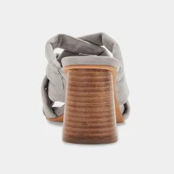 DOLCEVITA POIRA HEELS CHARCOAL SUEDE