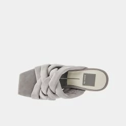 DOLCEVITA POIRA HEELS CHARCOAL SUEDE