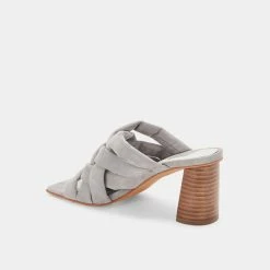 DOLCEVITA POIRA HEELS CHARCOAL SUEDE