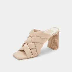 DOLCEVITA SANDALS POIRA HEELS DUNE SUEDE