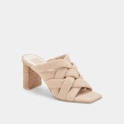 DOLCEVITA SANDALS POIRA HEELS DUNE SUEDE