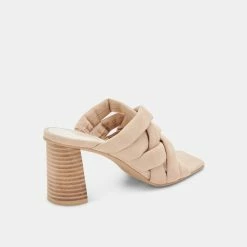 DOLCEVITA SANDALS POIRA HEELS DUNE SUEDE