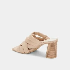 DOLCEVITA SANDALS POIRA HEELS DUNE SUEDE