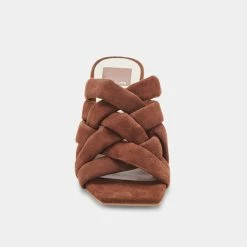 DOLCEVITA POIRA HEELS ESPRESSO SUEDE