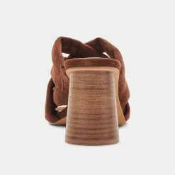 DOLCEVITA POIRA HEELS ESPRESSO SUEDE