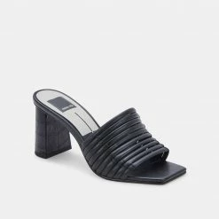 DOLCEVITA PRIANA HEELS BLACK STELLA SANDALS