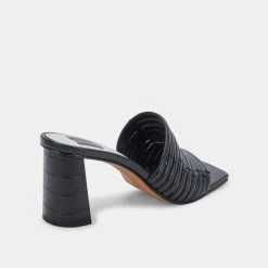 DOLCEVITA PRIANA HEELS BLACK STELLA SANDALS