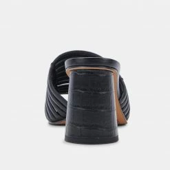 DOLCEVITA PRIANA HEELS BLACK STELLA SANDALS