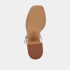 DOLCEVITA WALLIS HEELS LIGHT GOLD LEATHER