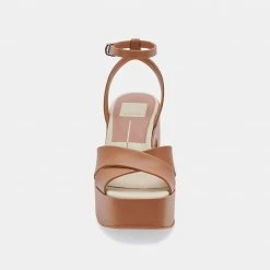 DOLCEVITA WESSI HEELS CARAMEL LEATHER