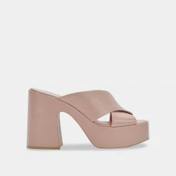 DOLCEVITA WONDER HEELS BLUSH LEATHER