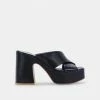 DOLCEVITA WONDER HEELS ONYX LEATHER