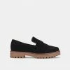 DOLCEVITA AUBREE WOVEN FLATS BLACK NUBUCK