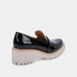 DOLCEVITA HENRI LOAFERS BLACK PATENT STELLA