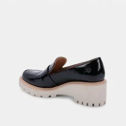 DOLCEVITA HENRI LOAFERS BLACK PATENT STELLA