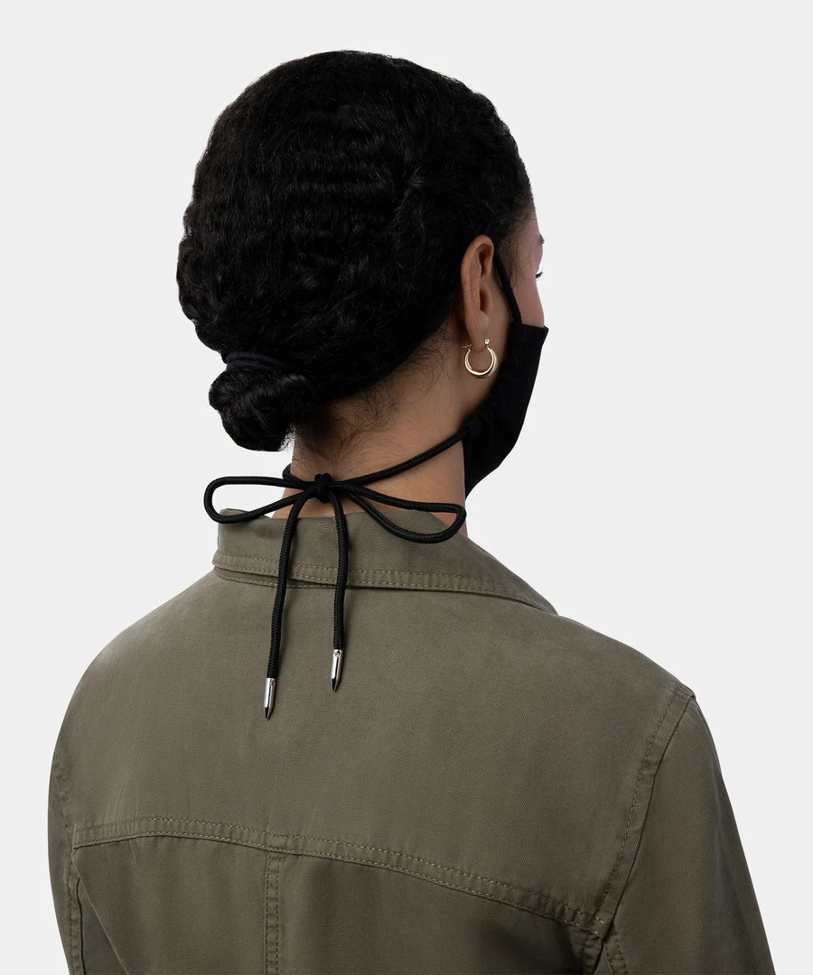 DOLCEVITA SALE FACE COVERING BLACK FABRIC