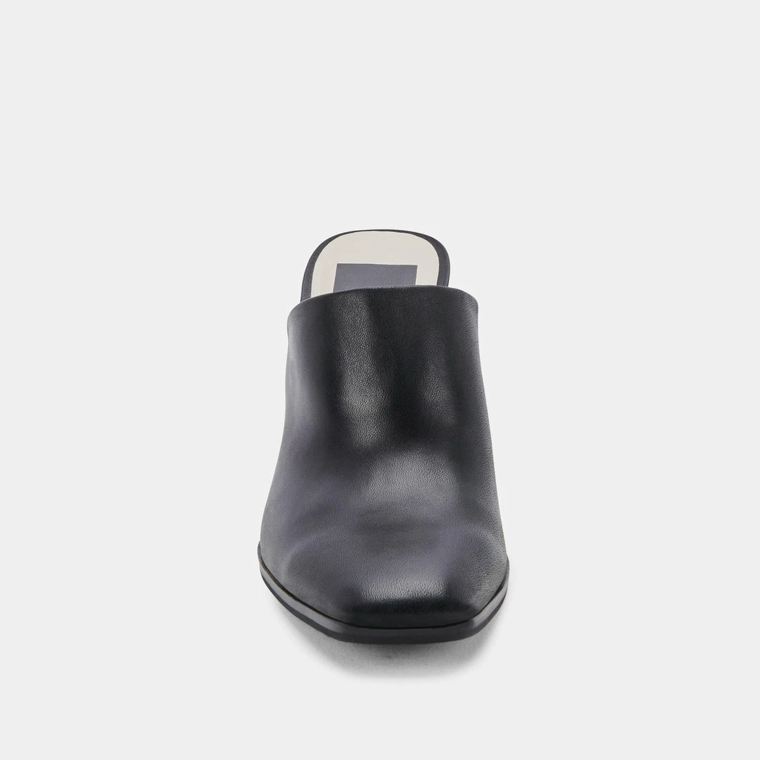 DOLCEVITA HEELS PAREZ MULES BLACK LEATHER