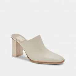DOLCEVITA HEELS PAREZ MULES CREAM LEATHER