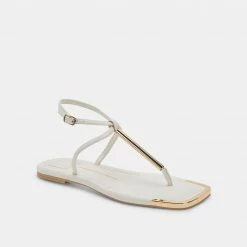 DOLCEVITA ARCHEY SANDALS WHITE STELLA
