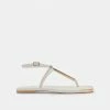 DOLCEVITA ARCHEY SANDALS WHITE STELLA