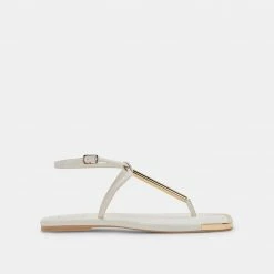 DOLCEVITA ARCHEY SANDALS WHITE STELLA