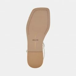 DOLCEVITA ARCHEY SANDALS WHITE STELLA
