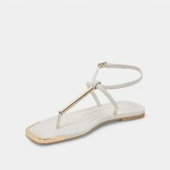 DOLCEVITA ARCHEY SANDALS WHITE STELLA