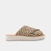 DOLCEVITA CAPRI SANDALS LEOPARD CALF HAIR
