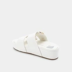DOLCEVITA CICI SANDALS WHITE STELLA