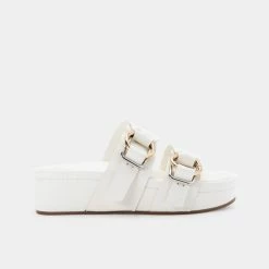 DOLCEVITA CICI SANDALS WHITE STELLA