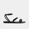DOLCEVITA DAREN SANDALS BLACK STELLA FLATS