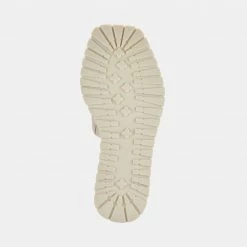 DOLCEVITA SANDALS FRANCY WEDGES SAND LEATHER