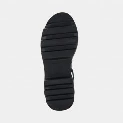 DOLCEVITA GALORE SANDALS BLACK LEATHER