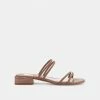 DOLCEVITA HAIZE SANDALS CAFE LEATHER