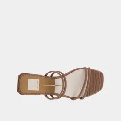 DOLCEVITA HAIZE SANDALS CAFE LEATHER