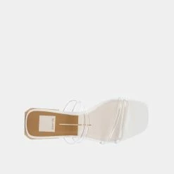 DOLCEVITA HAIZE SANDALS CRYSTAL VINYL
