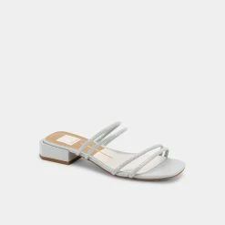 DOLCEVITA HAIZE SANDALS FRESCO EMBOSSED LEATHER