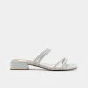 DOLCEVITA HAIZE SANDALS FRESCO EMBOSSED LEATHER