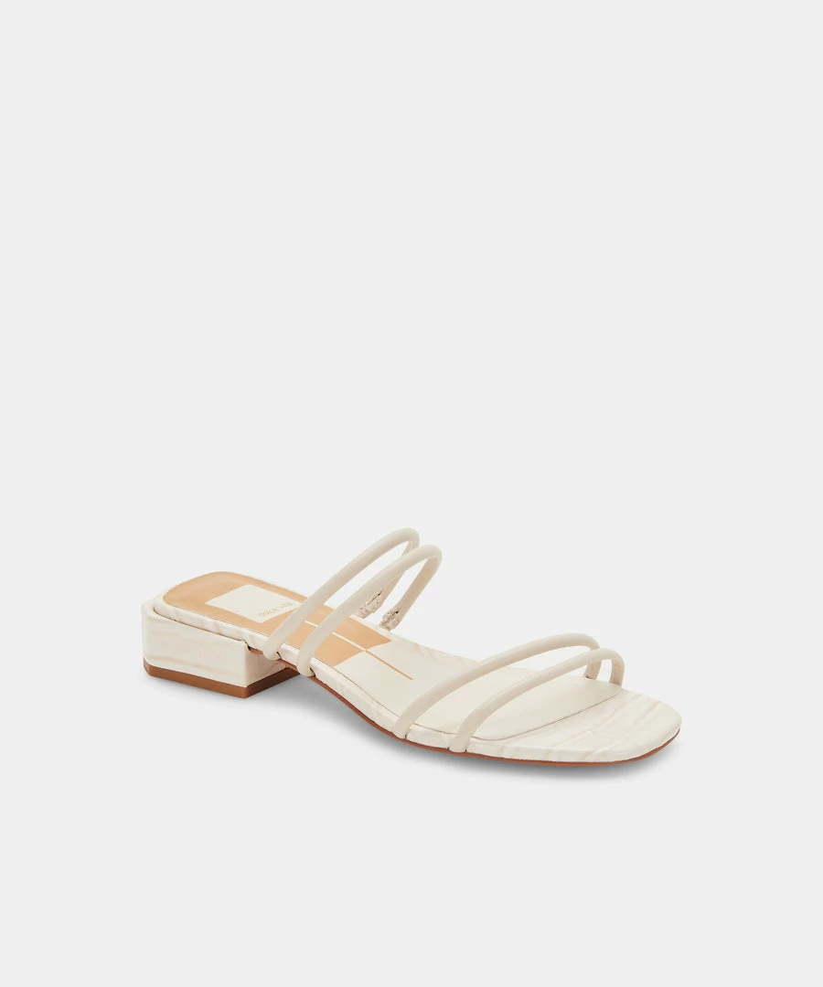 DOLCEVITA HAIZE SANDALS IVORY STELLA