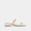 DOLCEVITA HAIZE SANDALS IVORY STELLA