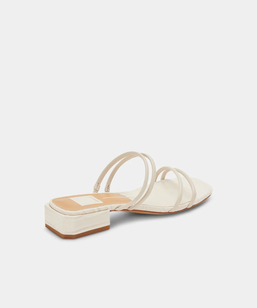 DOLCEVITA HAIZE SANDALS IVORY STELLA