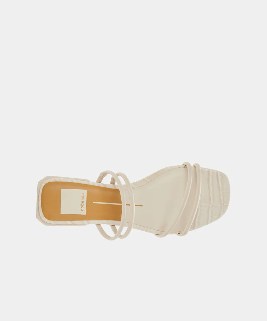 DOLCEVITA HAIZE SANDALS IVORY STELLA