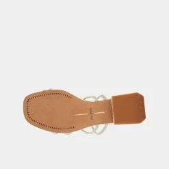 DOLCEVITA HAIZE SANDALS IVORY STELLA