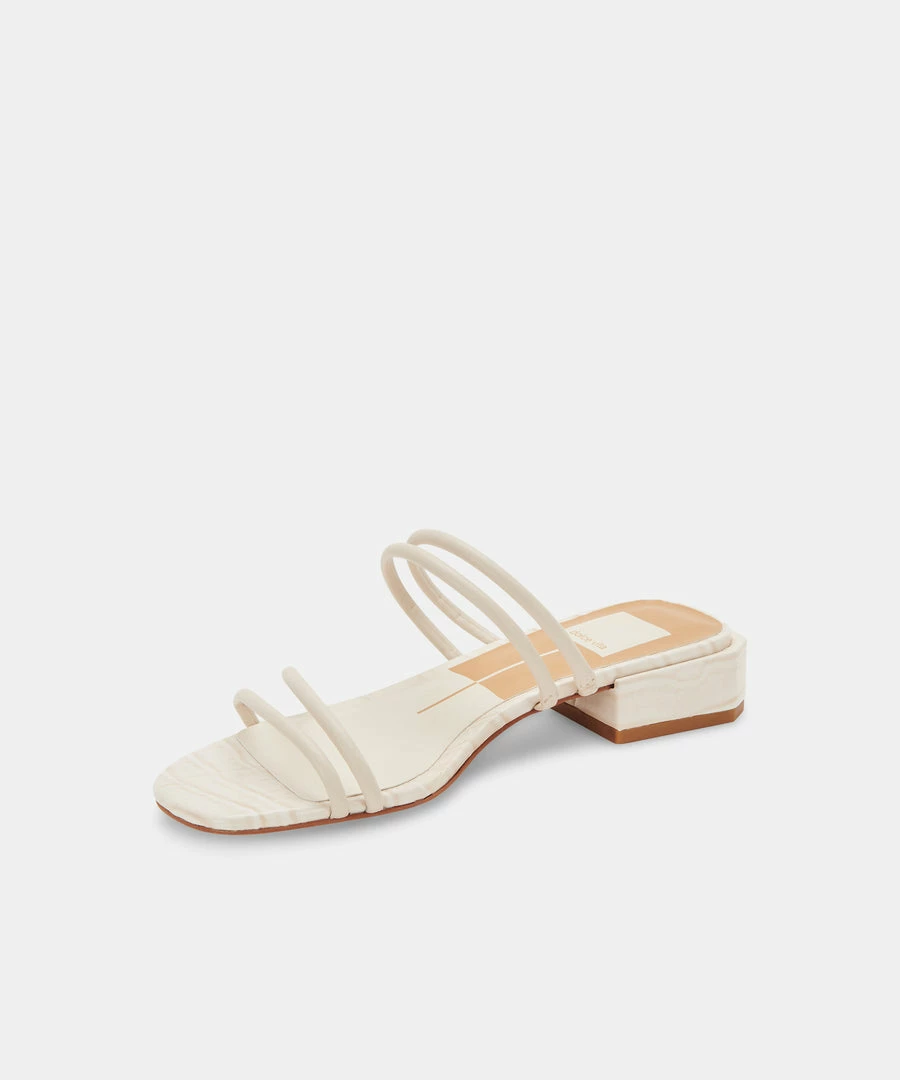 DOLCEVITA HAIZE SANDALS IVORY STELLA